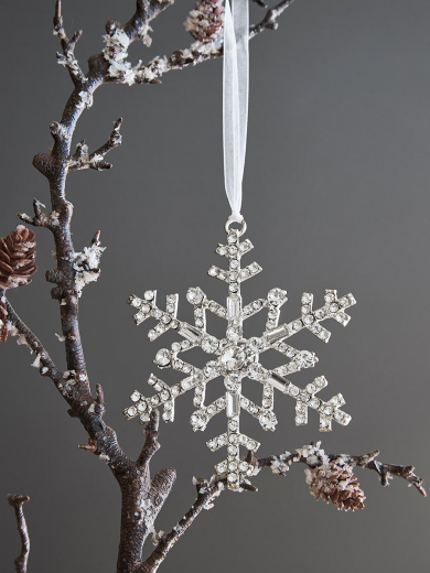 Набор елочных украшений Christmas diamonds из коллекции New Year Essential, 4 шт.