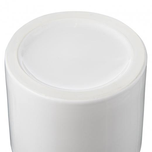 Банка керамическая для хранения сахара, 400 мл, белая