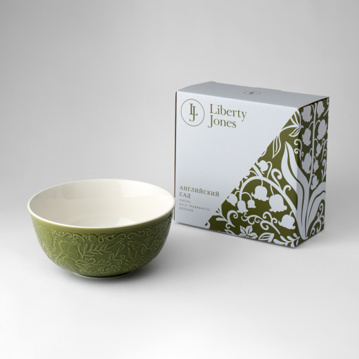 Миска English gardens, 4,2 л, травянисто-зеленая