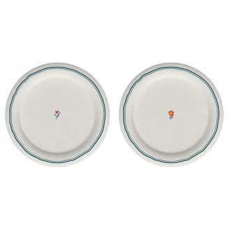 Набор обеденных тарелок Plush, Sunny Bells, Ø26, 2 шт.