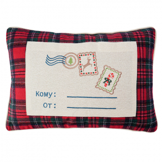 Подушка декоративная Зимняя почта
 из коллекции New Year Essential, 30x45см