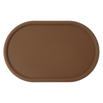 Коврик силиконовый Контур цвета мокко из коллекции Pets Essential, 29х45 см