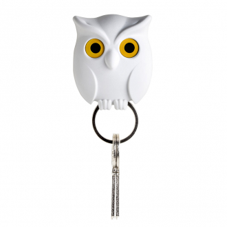 Держатель для ключей Night Owl, белый