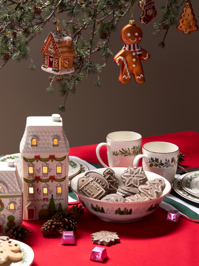 Салатник Nordic winter из коллекции New Year Essential, Ø23 см