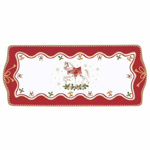 Блюдо прямоугольное Christmas Tale, 35х15 см