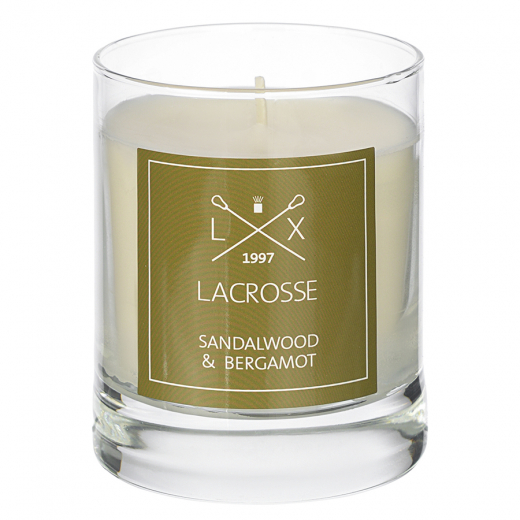 Свеча ароматическая Lacrosse, Sandalwood&Bergamot (новая), 40 ч