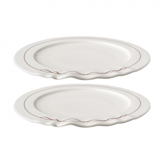 Набор из двух тарелок из коллекции Canto, Ø22 см