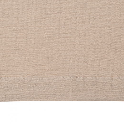 Штора из муслина бежевого цвета из коллекции Essential, 150х290 см
