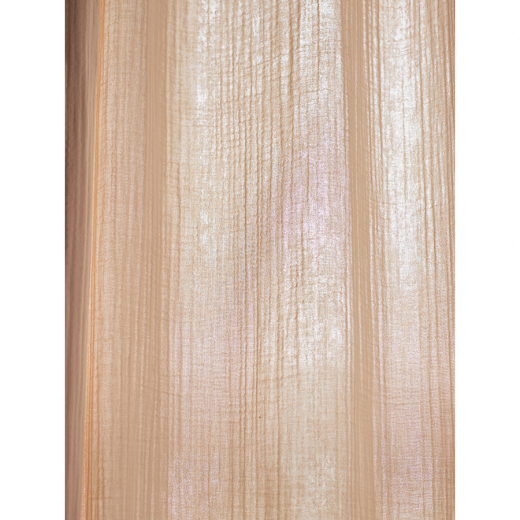 Штора из муслина бежевого цвета из коллекции Essential, 150х290 см