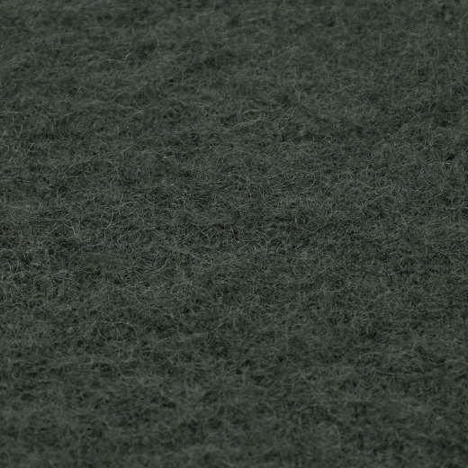Плед мохеровый хвойно-зеленого цвета из коллекции Essential, 130х180 см