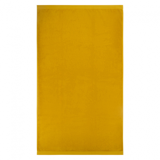 Полотенце банное цвета охры из коллекции Essential, 90х150 см