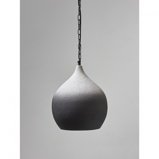 Светильник подвесной Sustainable collection, Ø33х38 см, черный/белый