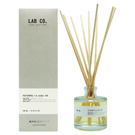 Диффузор ароматический Lab Co, Patchouli&Cedar, 200 мл
