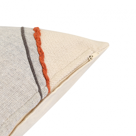 Чехол на подушку Flowing stone из коллекции Ethnic, 45х45 см