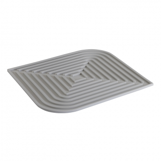 Коврик для сушки посуды Dry Flex, 34,5х31,5 см, графит