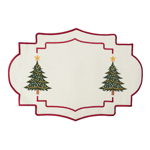 Салфетка под приборы Хвоя из коллекции New Year Essential, 33х48см